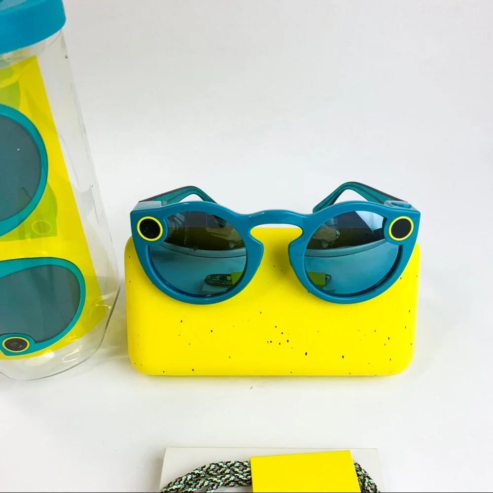 Spectacles Snapchat v1 Teal Camera Sunglasses